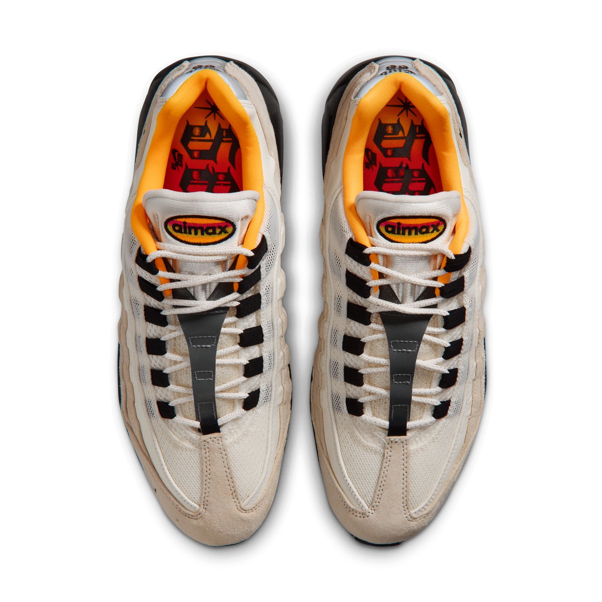Nike SB Air Max 95 "Club 58" - SAIL/BLACK-LASER ORANGE