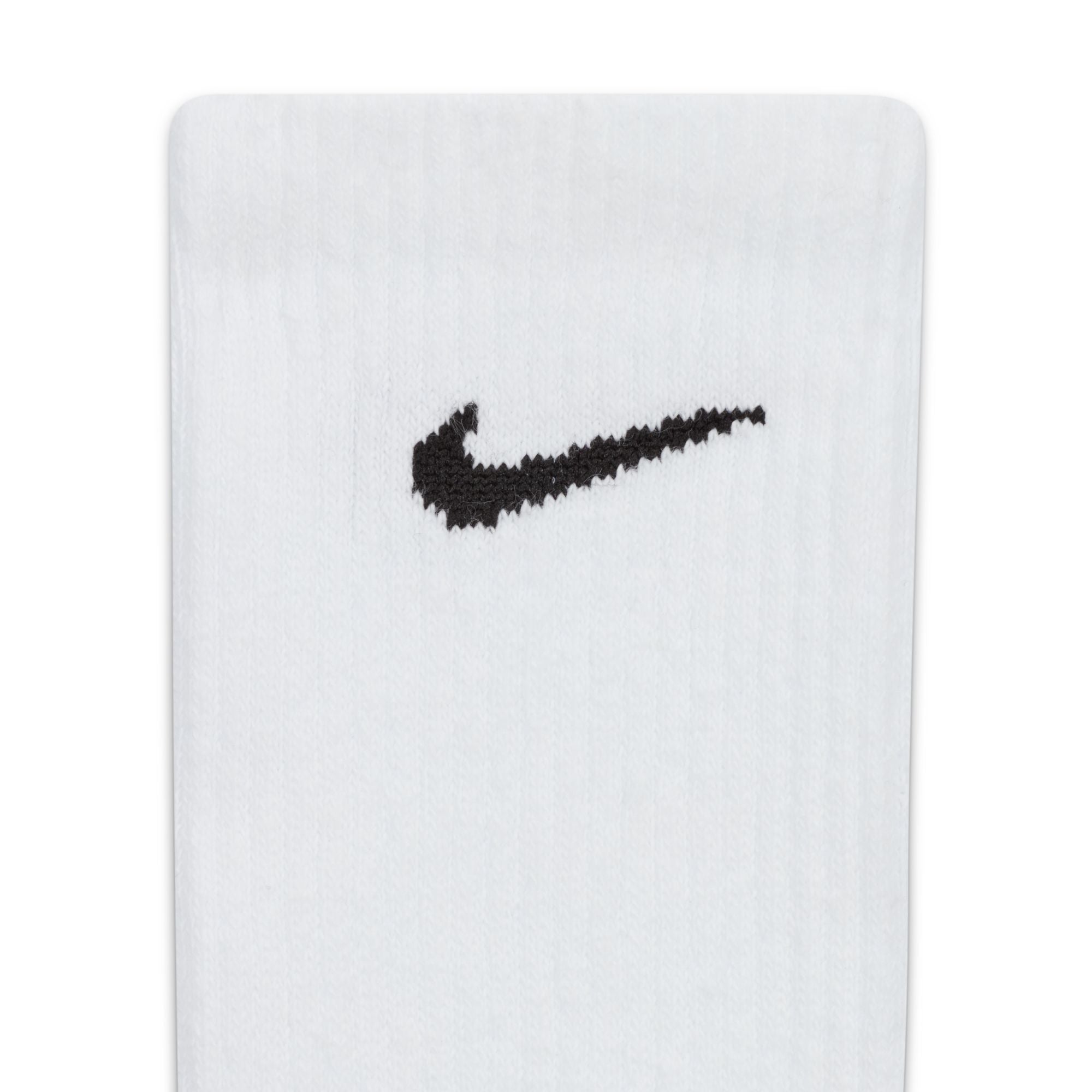 Nike Everyday Plus Cushioned Training Crew Socks (3 Pairs) - Black/White/Gray