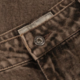 Dime Classic Relaxed Denim Pant - Faded Brown