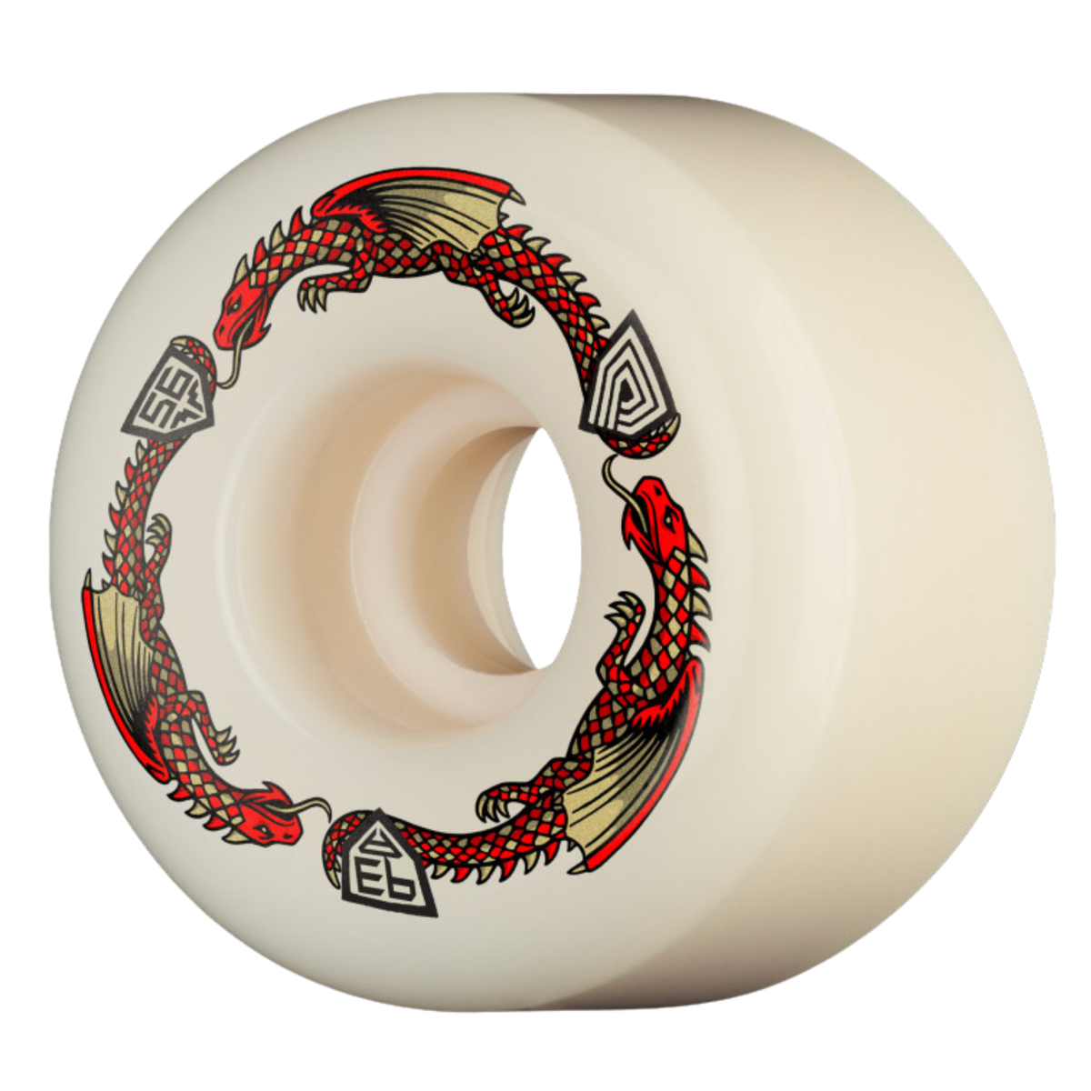 Powell Peralta - Dragon Formula Wheels V7 93A Red (56mm x 36mm)
