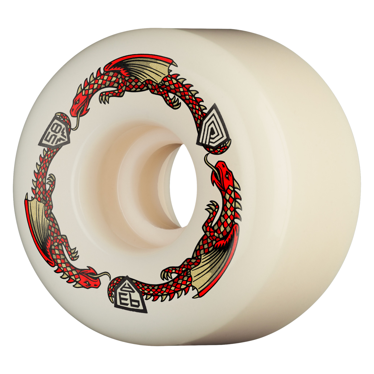 Powell Peralta - Dragon Formula Wheels V7 93A Red (58mm x 38mm)