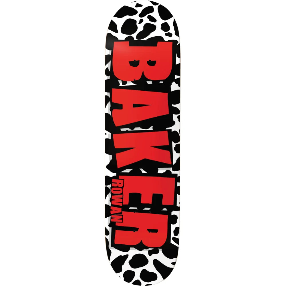 Baker Rowan Zorilla Brand Logo Cow Skateboard Deck - 8.475"