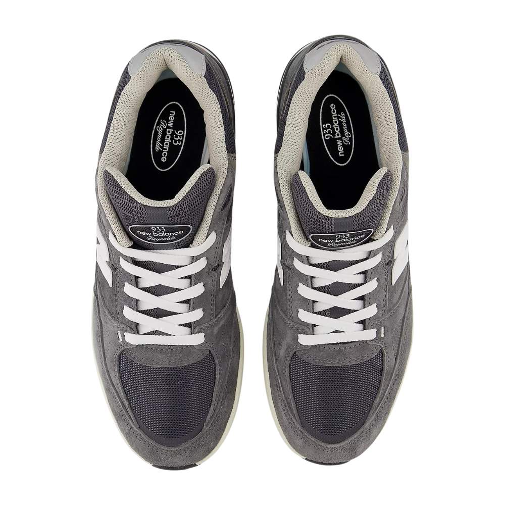 New Balance Numeric Reynolds 933 - Dark Grey with White