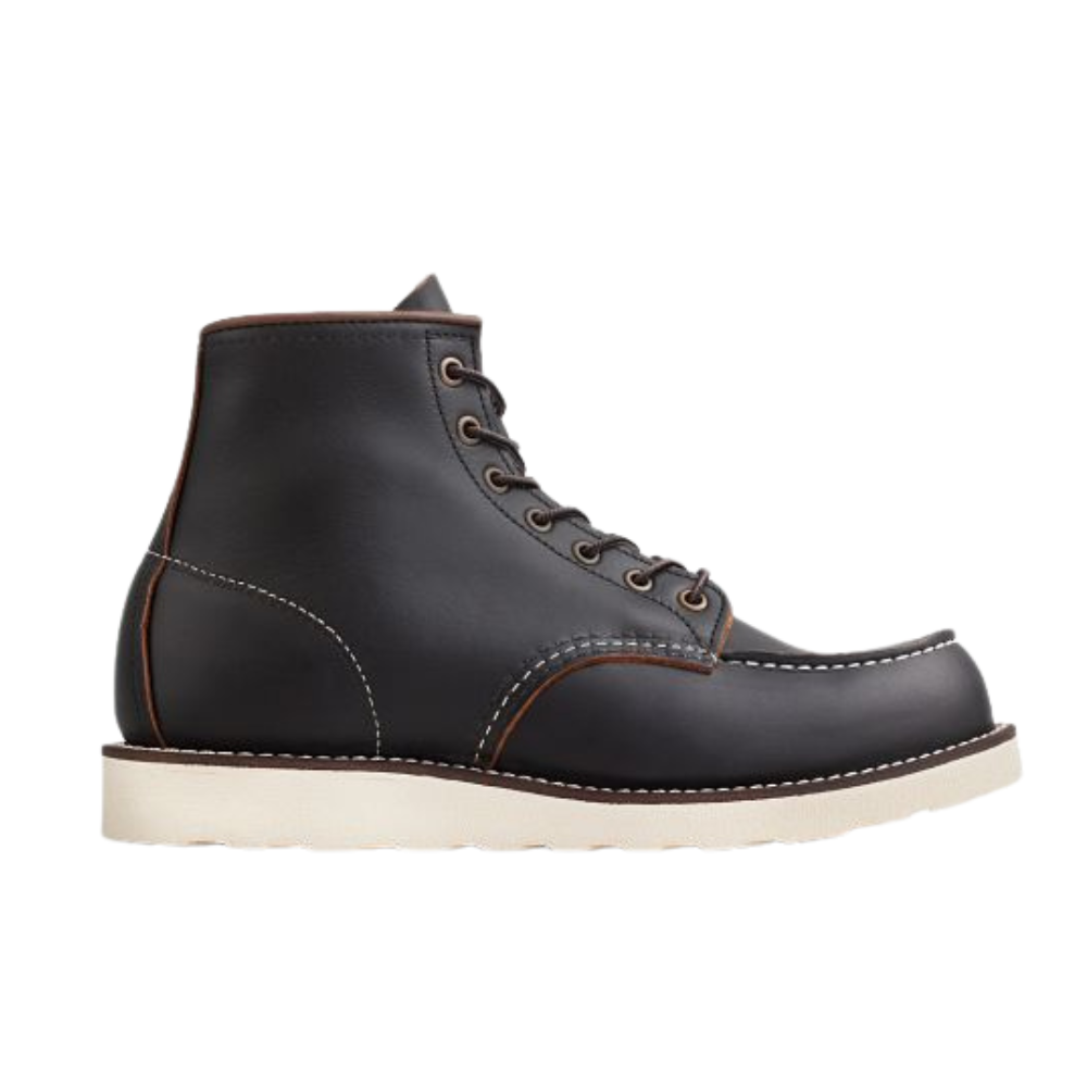 Red Wing Classic Moc - Black Prairie Leather