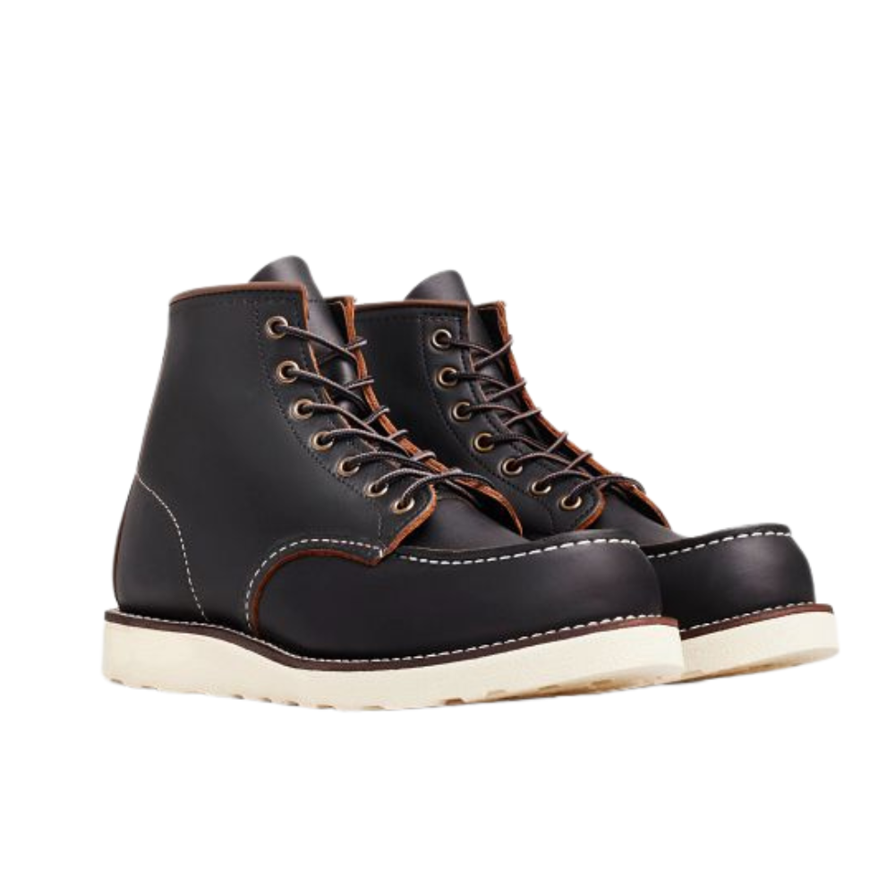 Red Wing Classic Moc - Black Prairie Leather