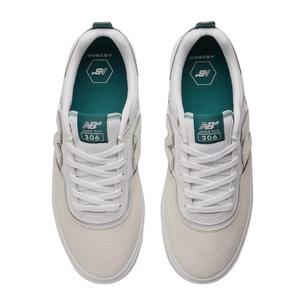 New Balance Numeric Jamie Foy 306 - Sea Salt with White