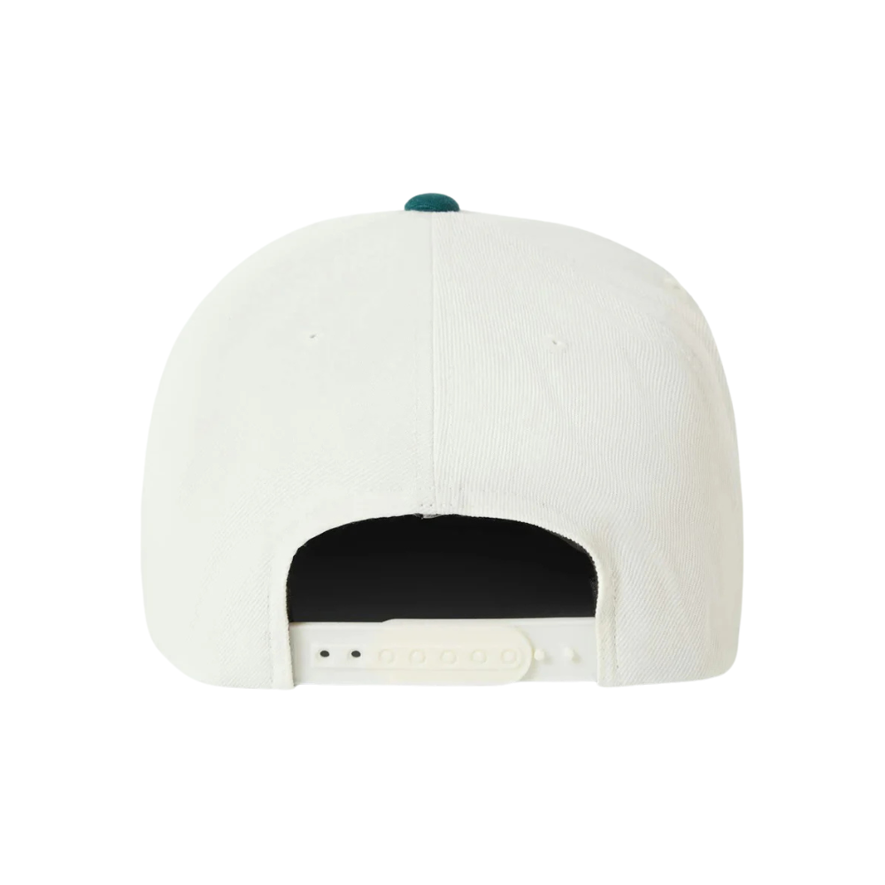Brixton Oath III Snapback - Off White/Night Sage