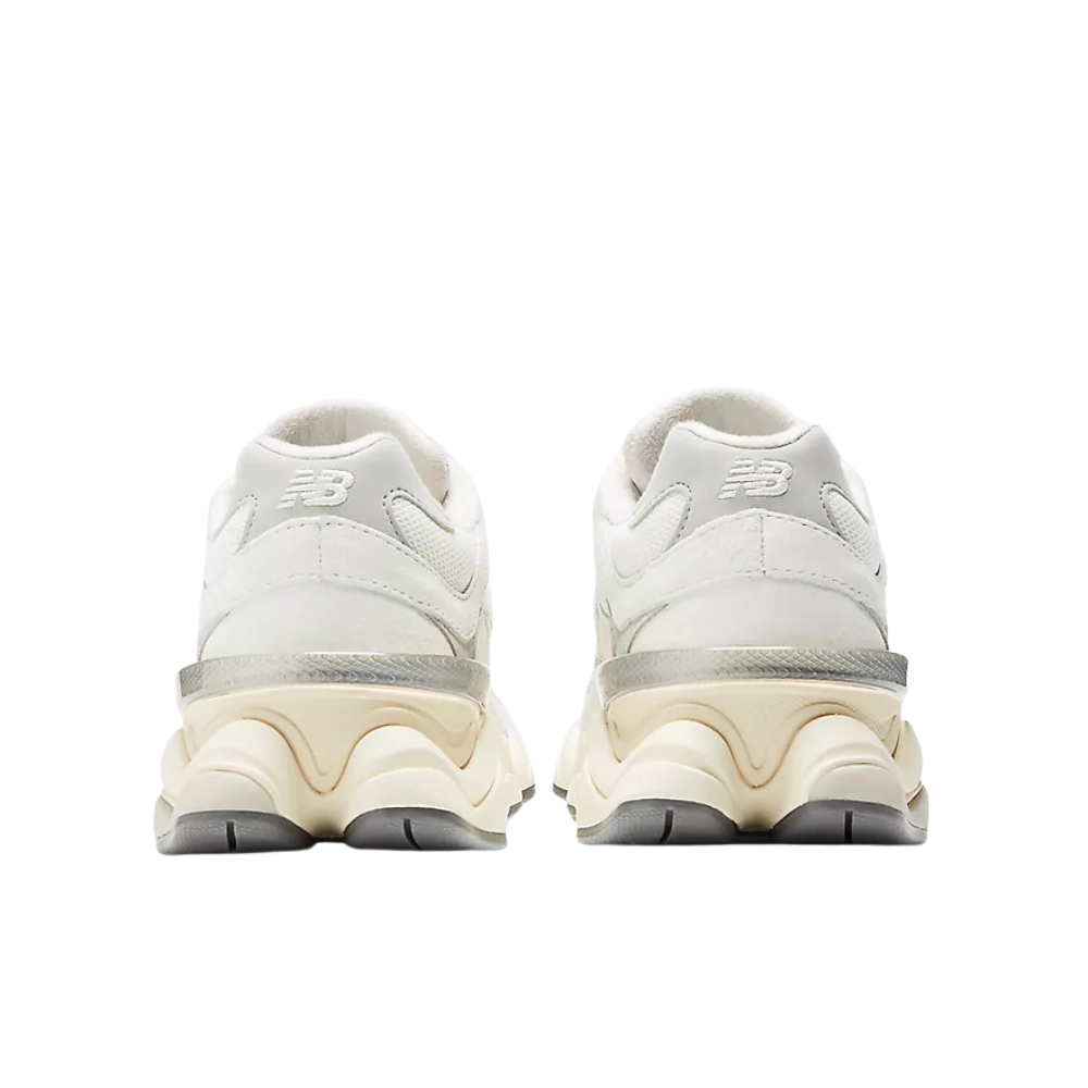 New Balance 9060 Shoe - Sea Salt with Concrete and Silver Metallic