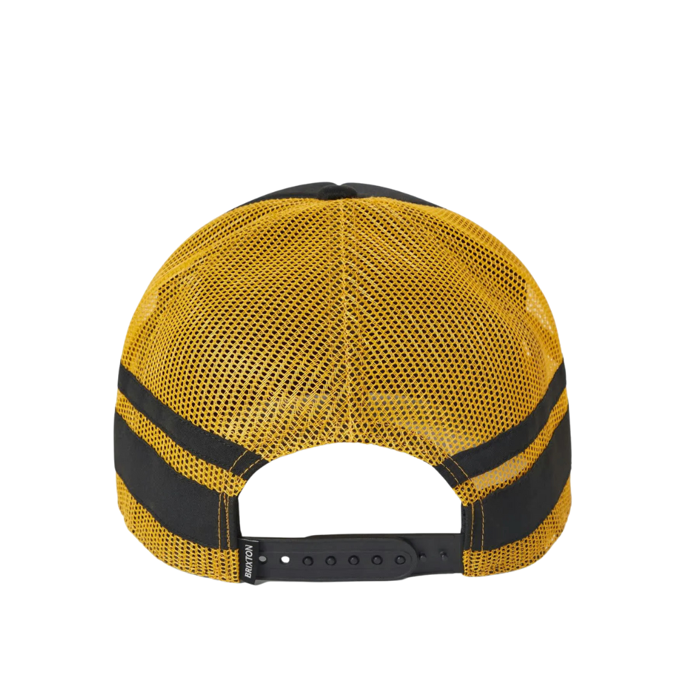 Brixton x Ford Built Tough Trucker Hat - Burnt Rubber/Empire Yellow