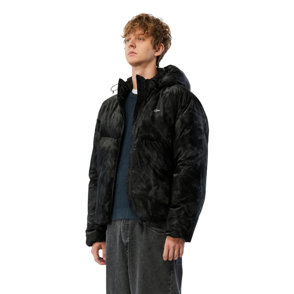 Dime Wavy Puffer - Smoke Grey