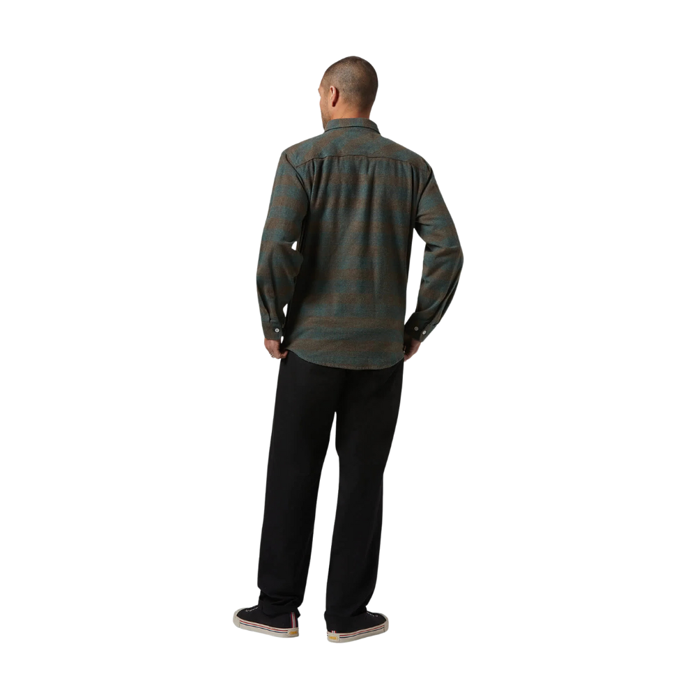 Brixton Bowery Flannel - Ocean