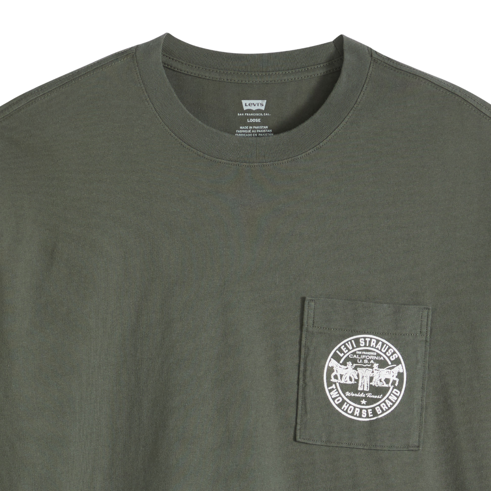 Levi's Worldwide Legend Pocket T-Shirt - Olive