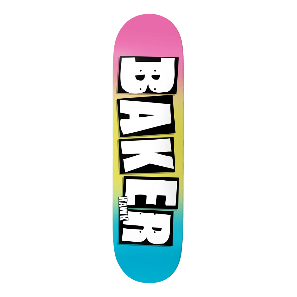 Baker Riley Hawk Brand Name Sherbert Deck - 8.0"