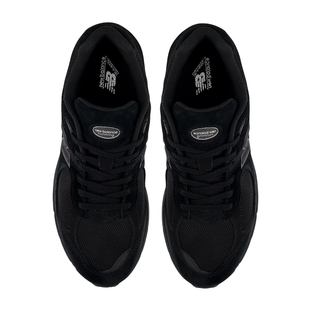 New Balance 2002R - Black with Black Metallic