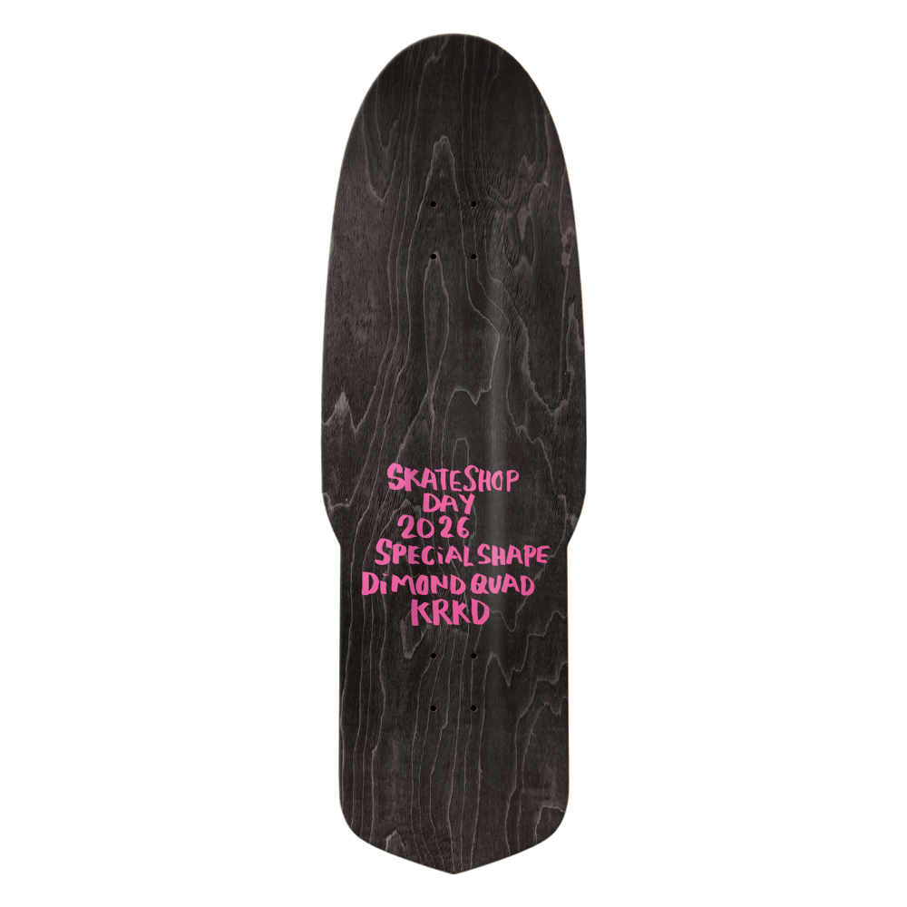 Krooked Skateshop Day 2026 Gonz Diamond Quade Deck - 10.75"