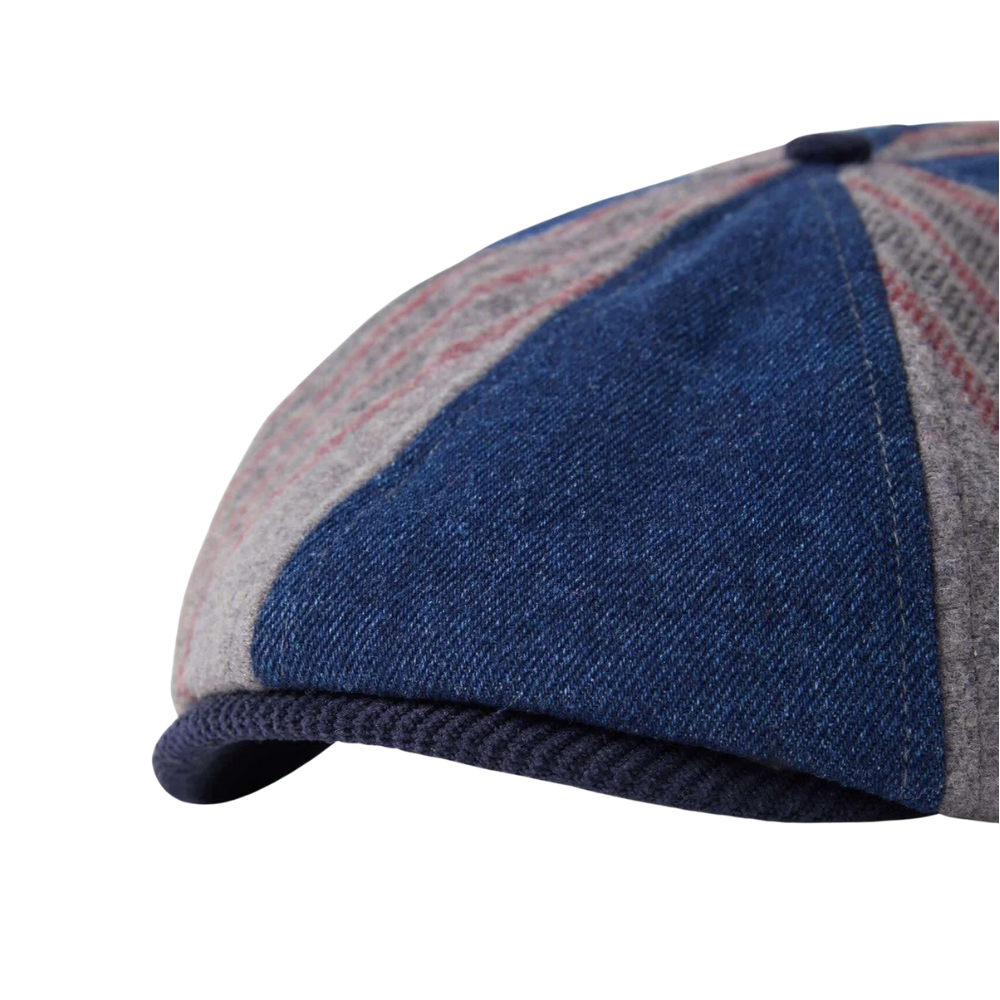 Brixton Altered Threads Brood Baggy Cap - Medium Wash/Denim