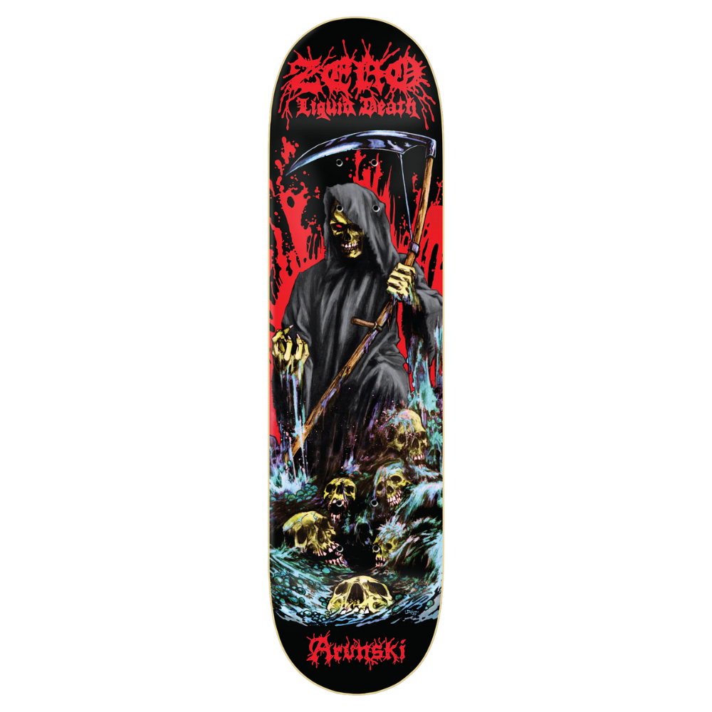 Zero Arunski Liquid Death Deck - 8.25