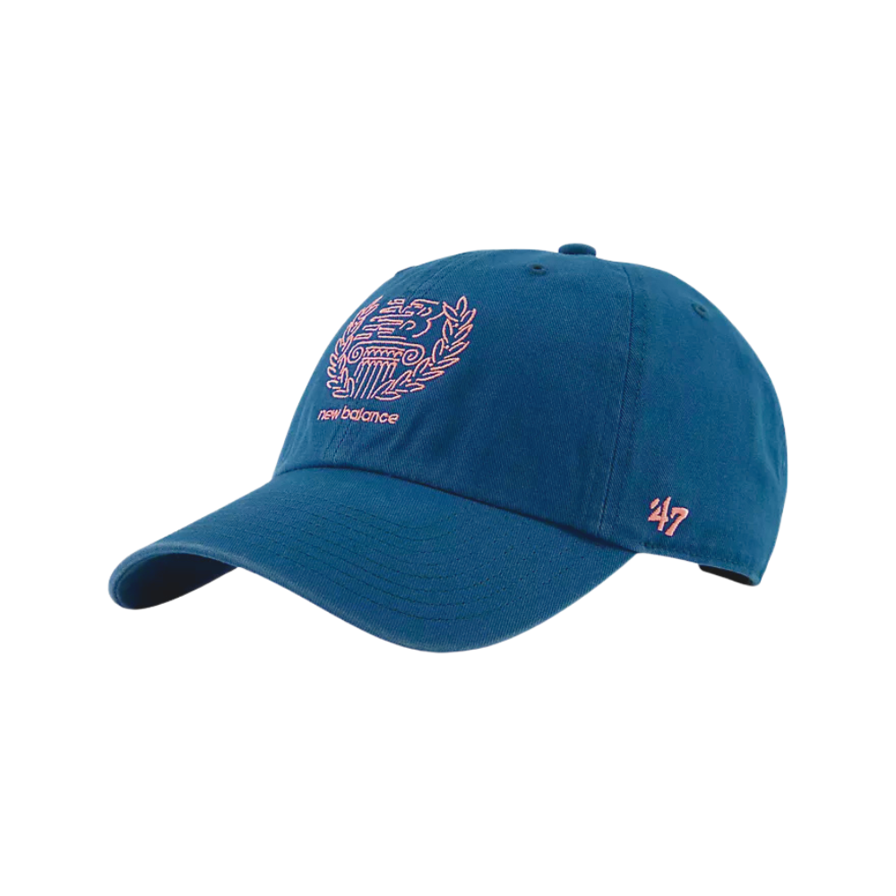 New Balance # Debut Strapback Hat - Faded Blue