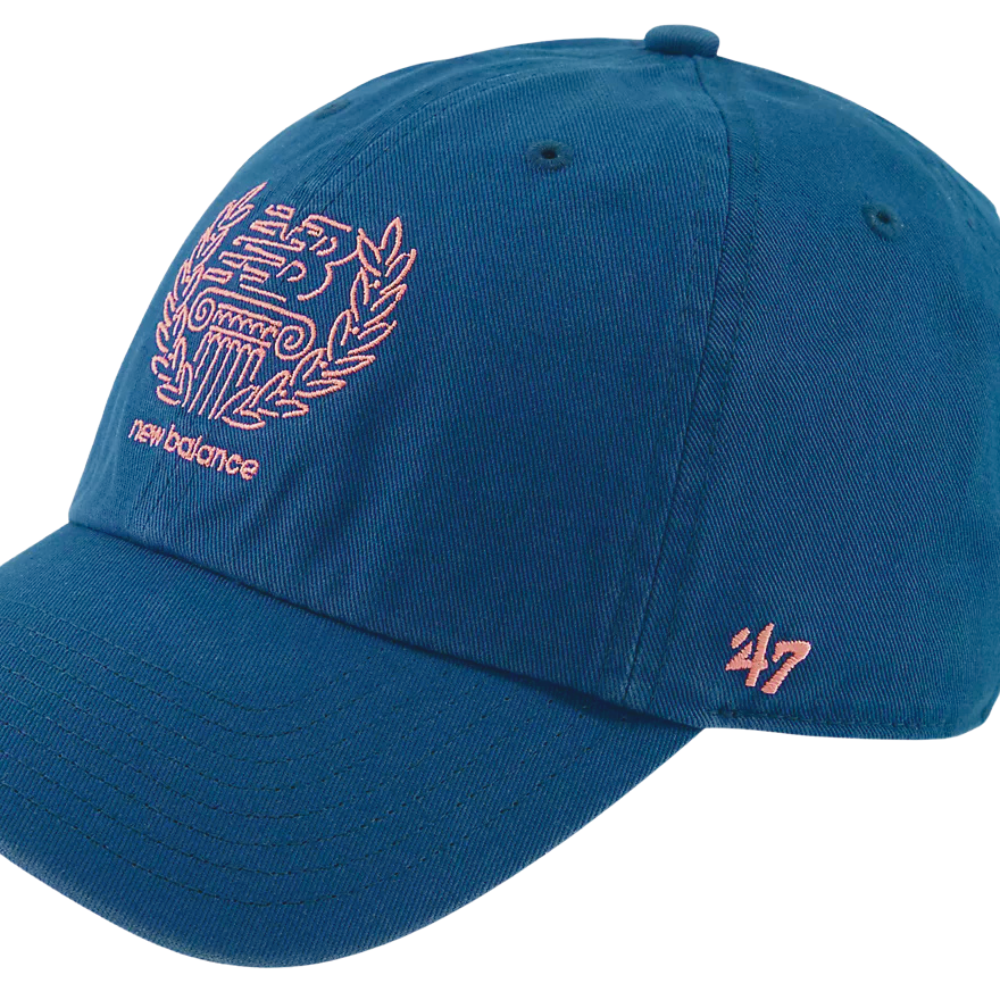 New Balance # Debut Strapback Hat - Faded Blue