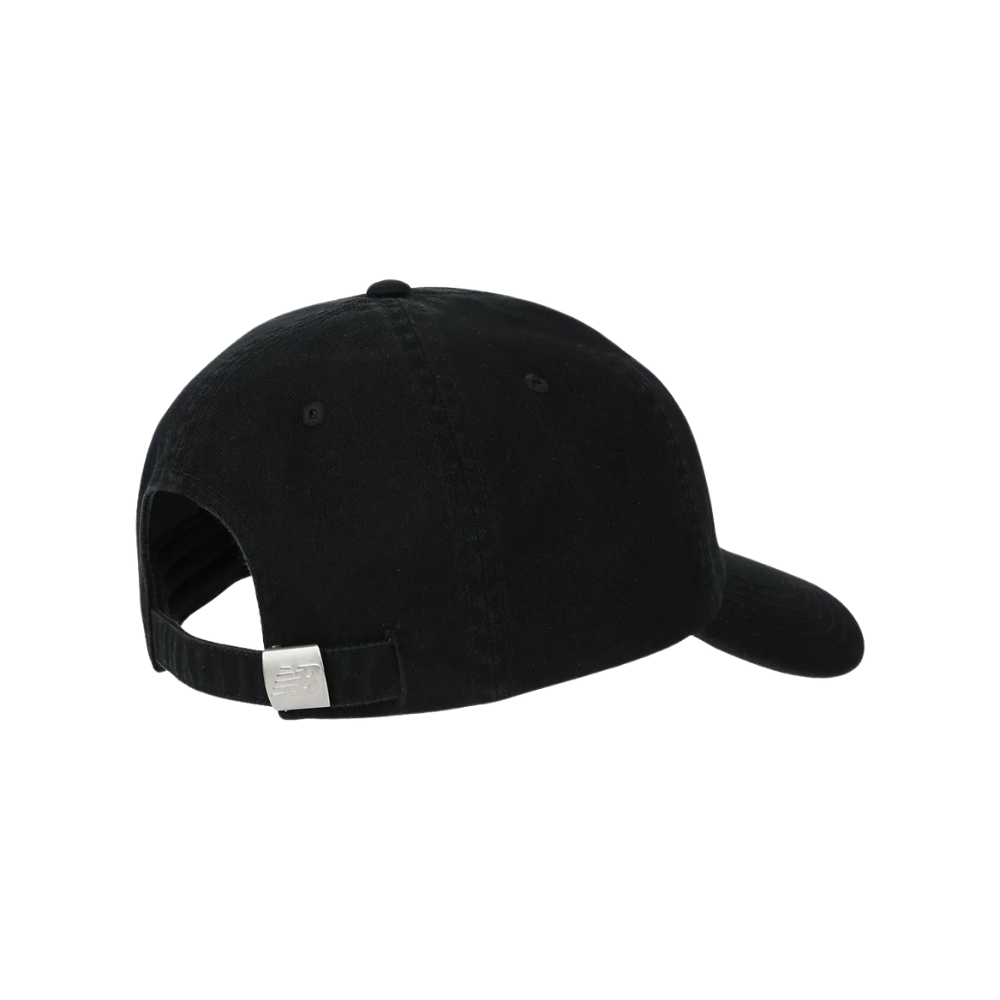 New Balance Classic 6 Panel Strapback Hat V2 - Black