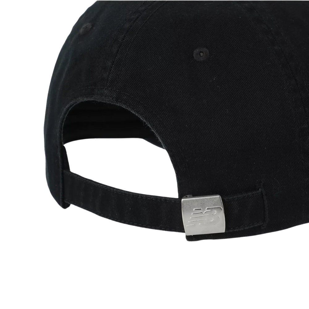 New Balance Classic 6 Panel Strapback Hat V2 - Black