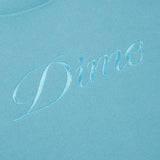 Dime Cursive Logo Crewneck - Ocean Blue