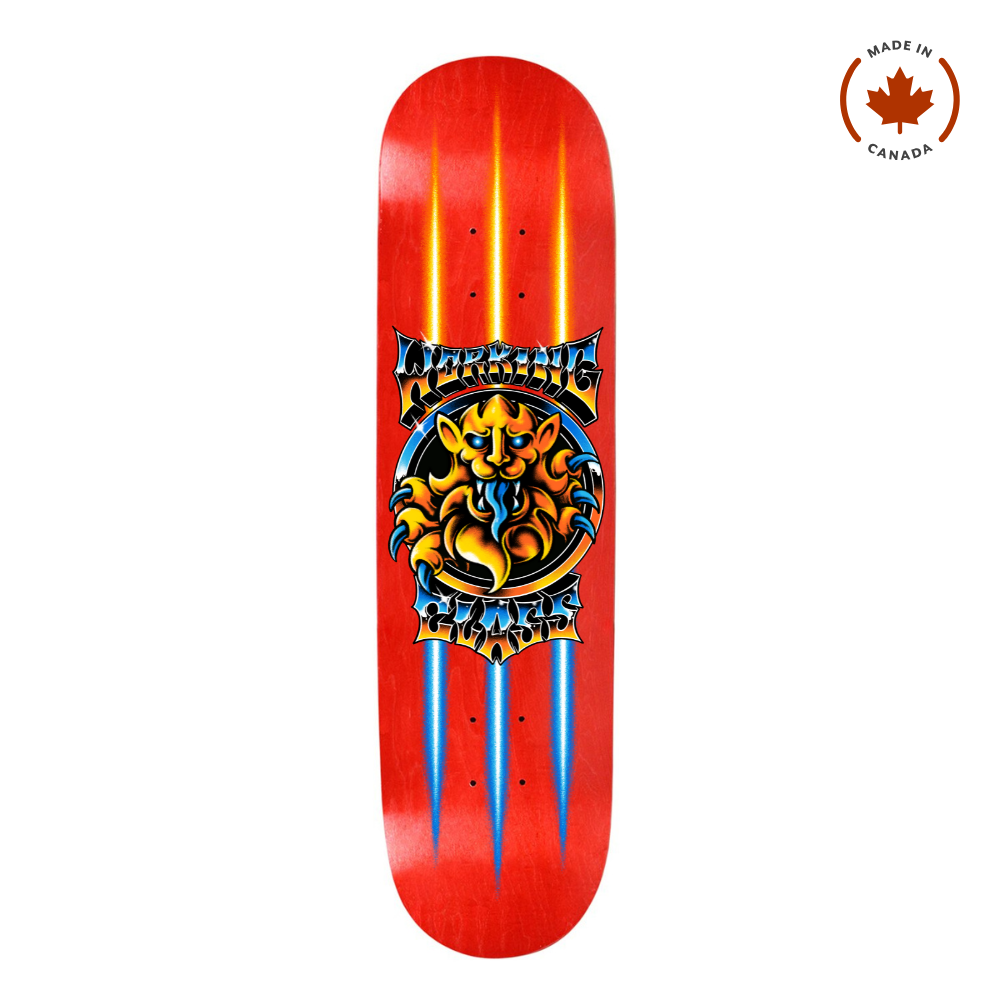 Working Class Chrome Lion Twin Tail Deck - 8.25"