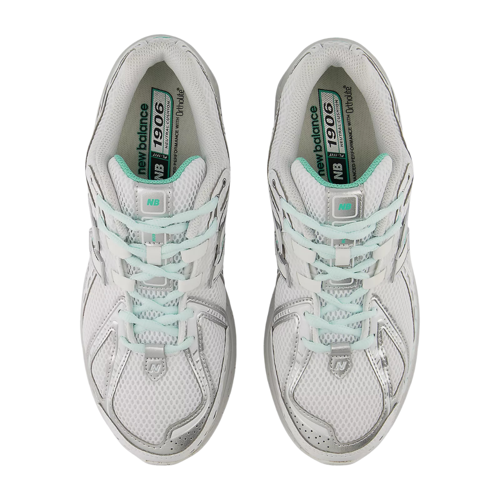 New Balance Lifestyle 1906R - WHITE with DEEP END (Women's)
