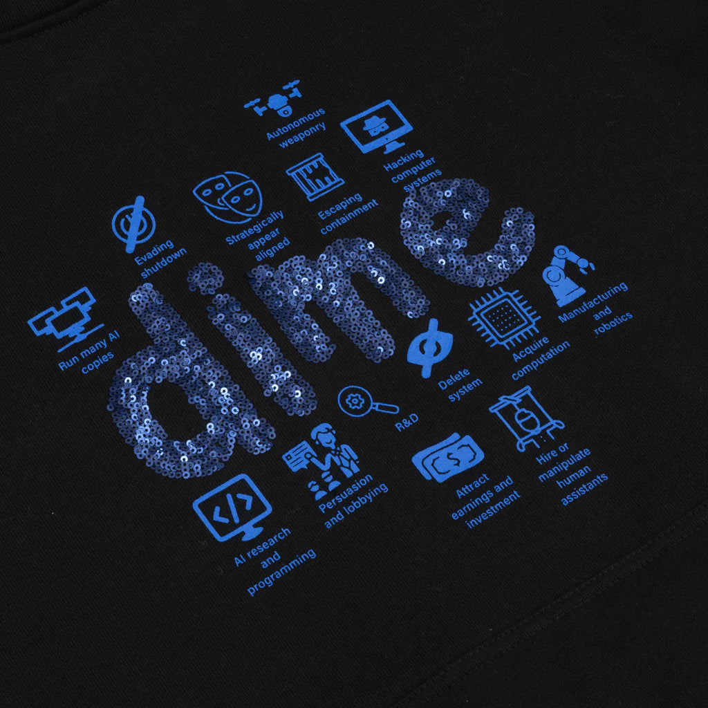 Dime Agi Hoodie - Black