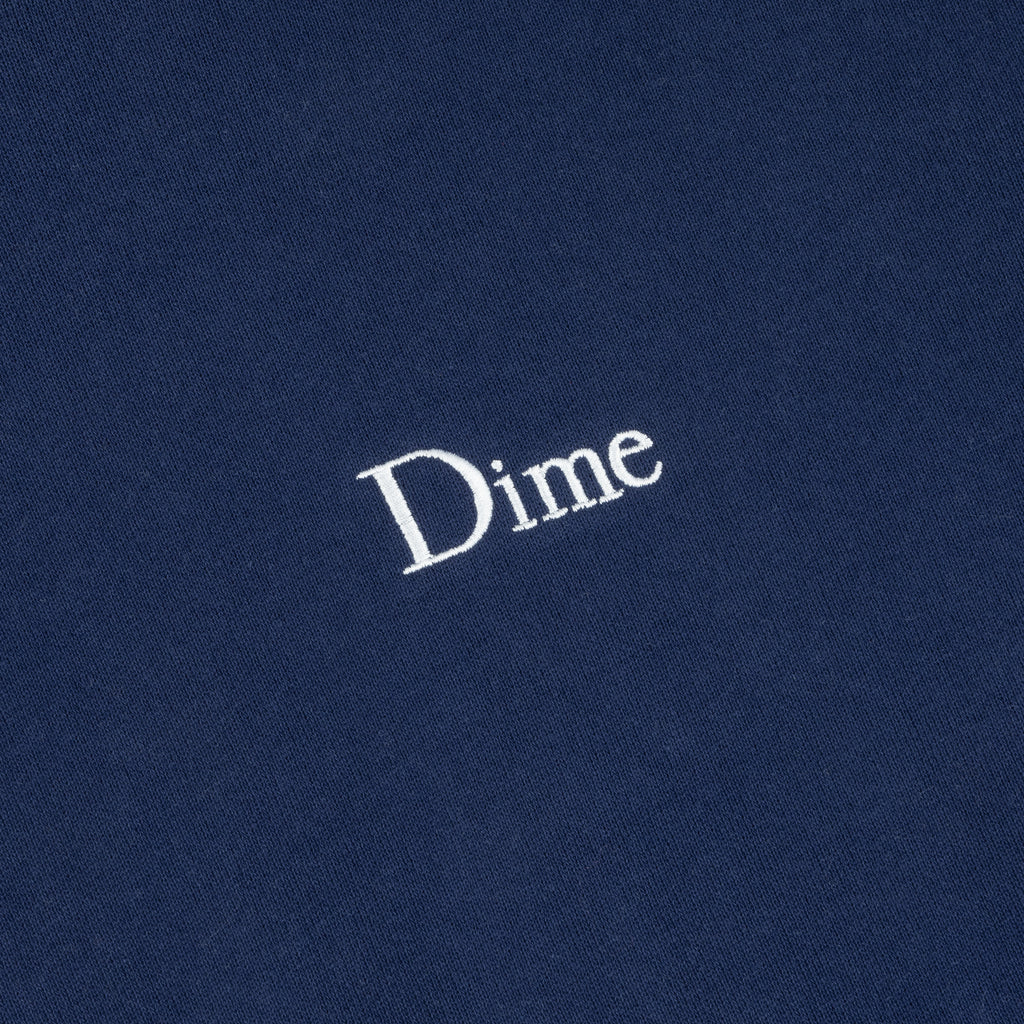 Dime Classic Small Logo Hoodie - Navy