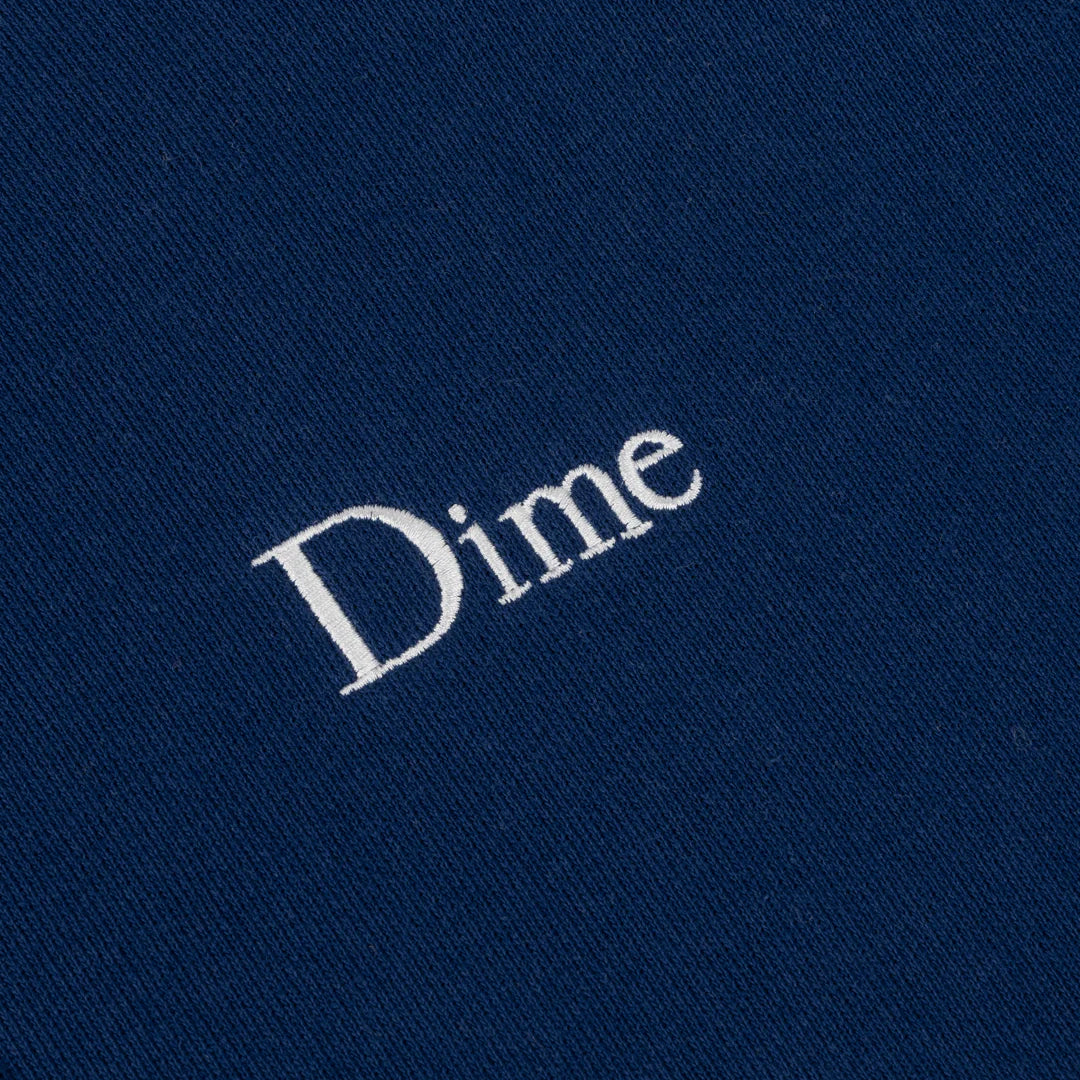 Dime Classic Small Logo Crewneck - Midnight Navy