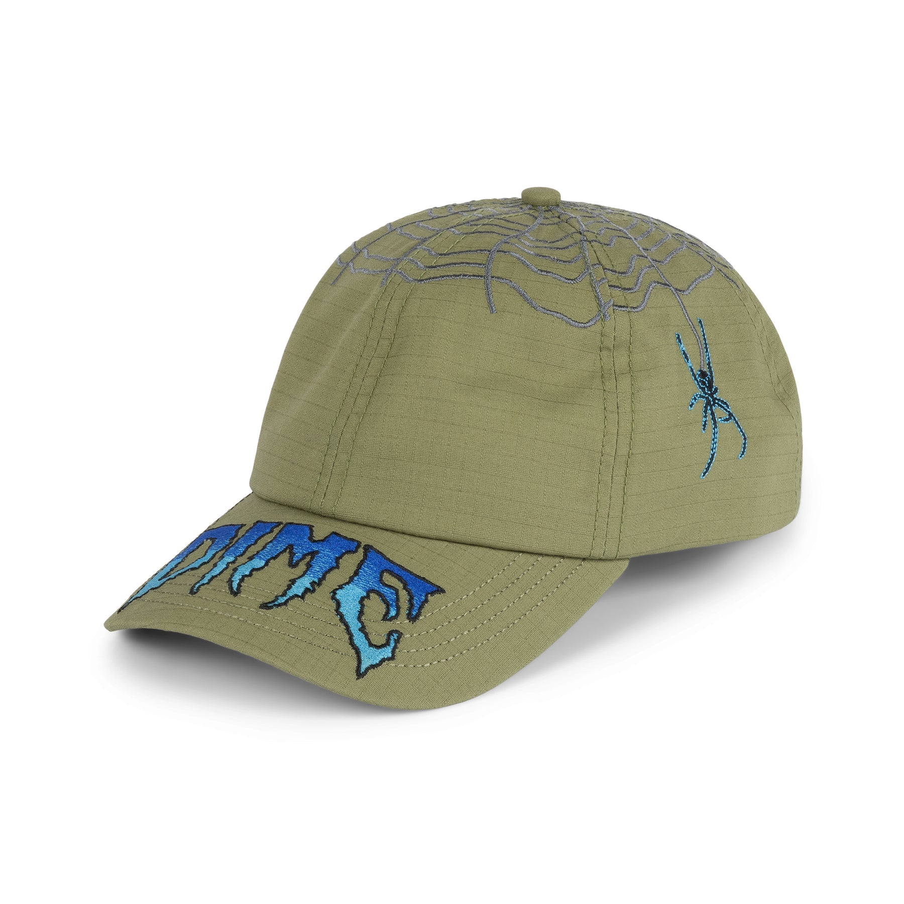 Dime Spider Low Pro Cap - Army Green
