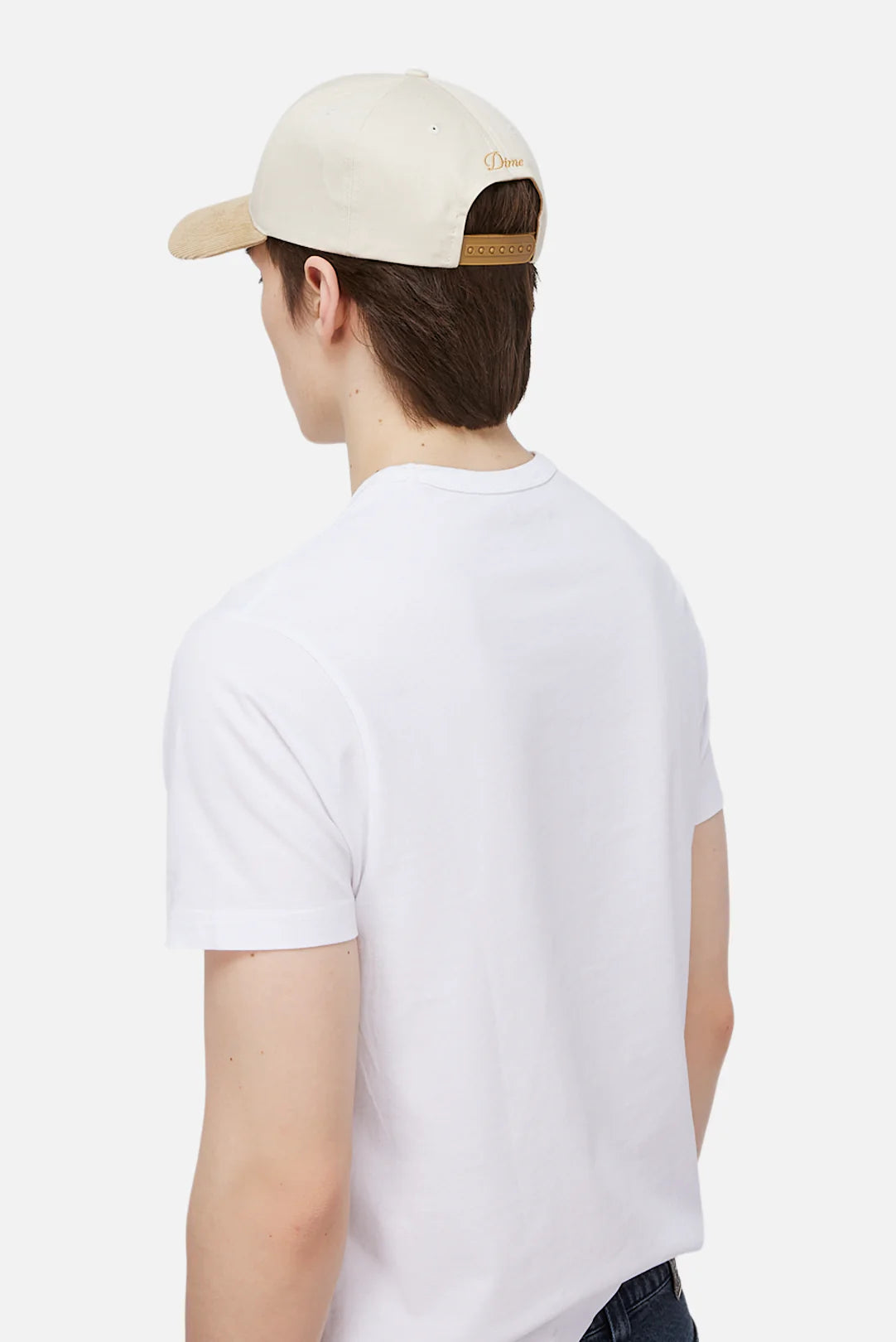 Dime Scribble Full Fit Cap - Cream