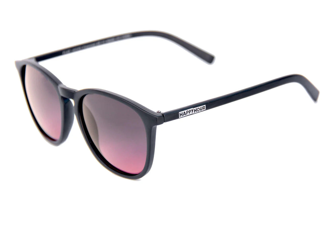 Happy Hour Flap Jacks - Matte Black (Polarized)
