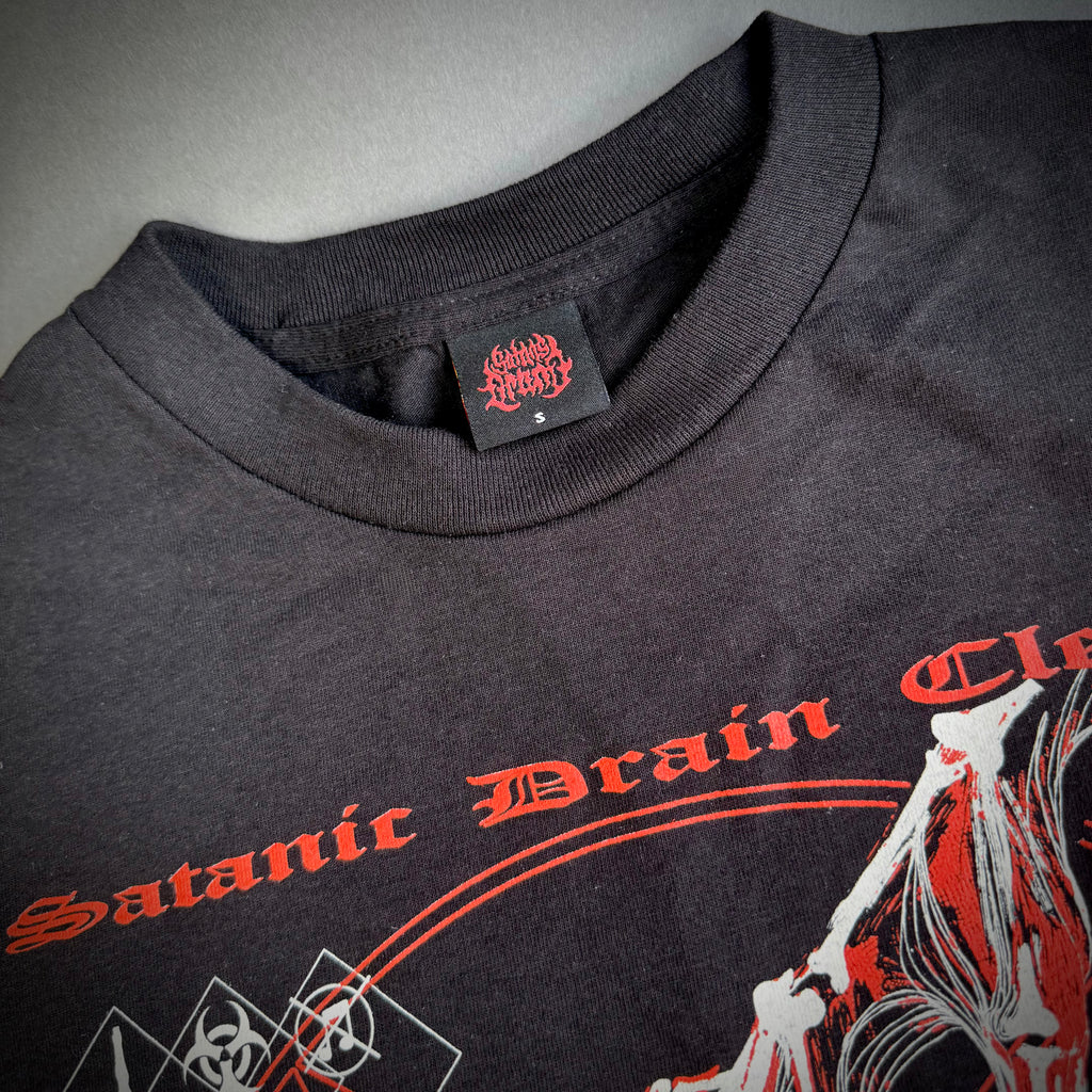 Satan's Drano Tweaker Eddie T-shirt - Black