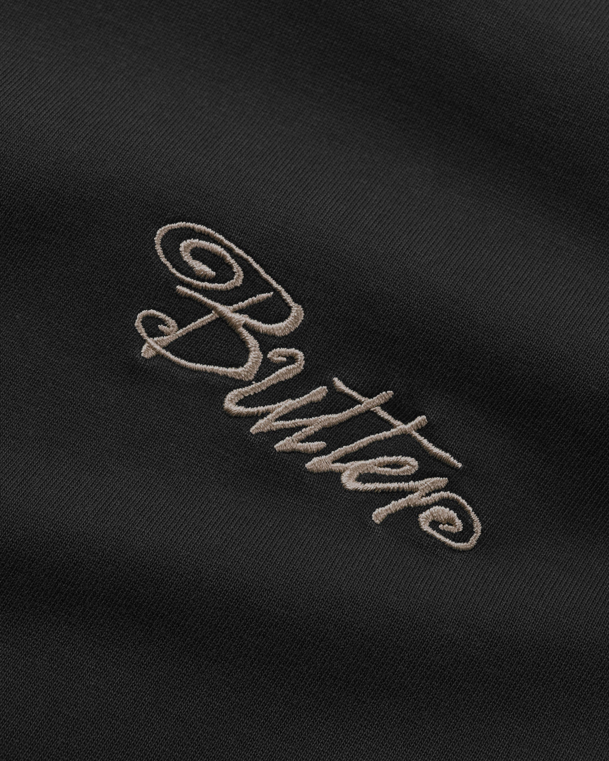 Butter Goods Jive Contrast Tee - Washed Black