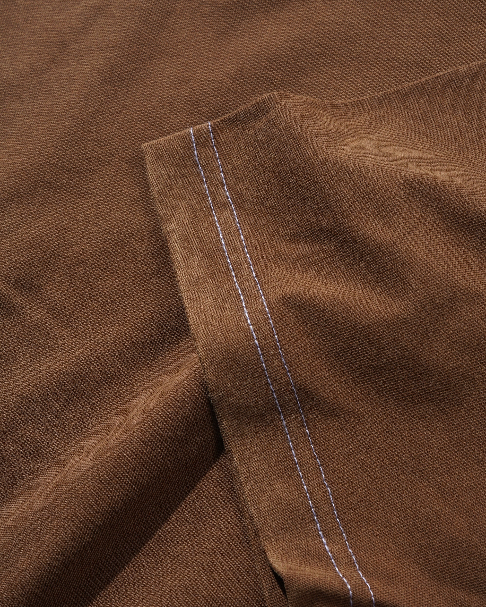 Butter Goods Jive Contrast Tee - Washed Brown