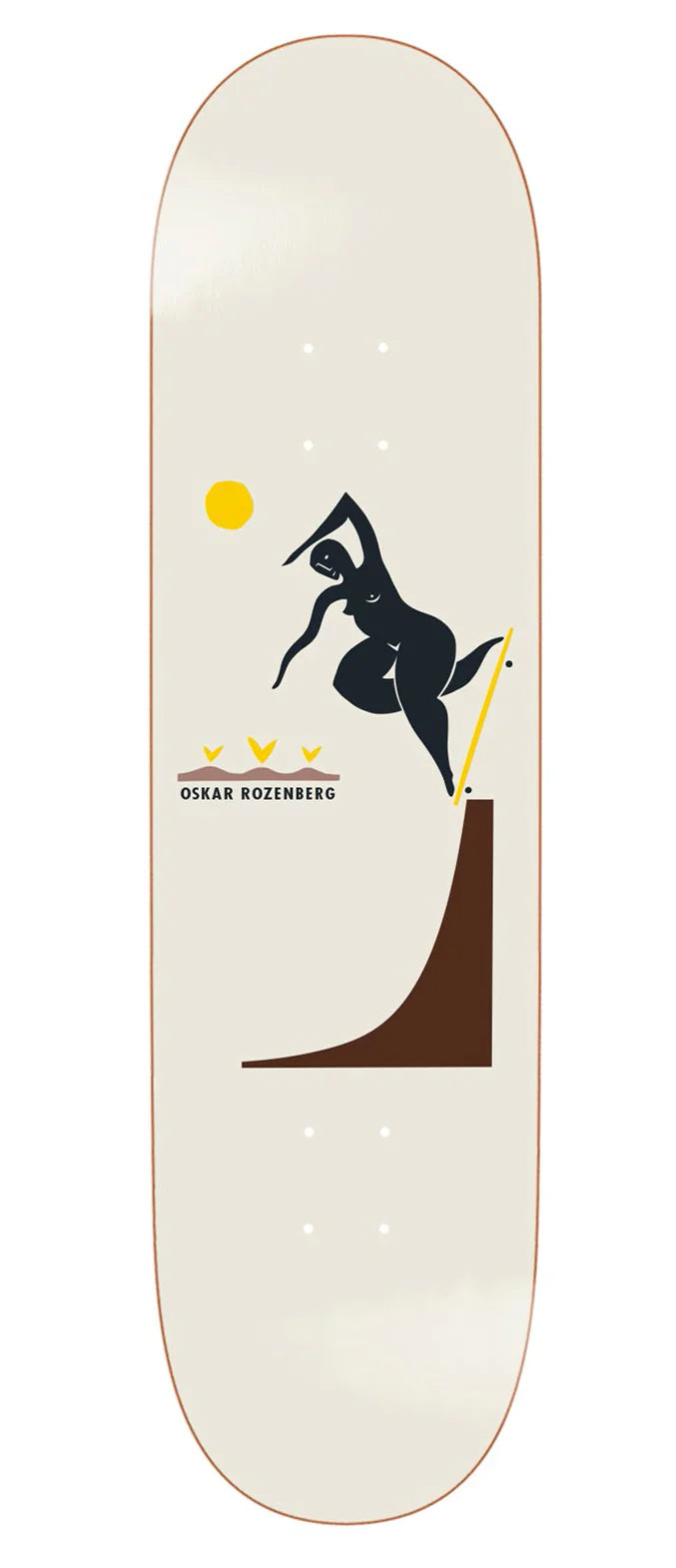 Polar Skate Co. Oskar Rozenberg - Bs Noseblunt (Cream) 8.375"