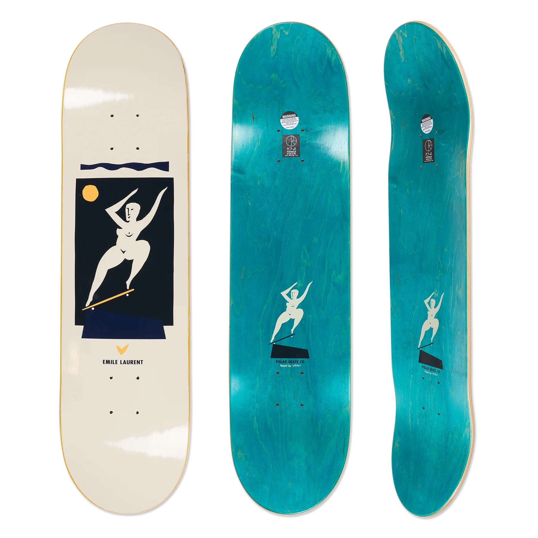 Polar Skate Co. BS Smith (Cream) - 8.375"