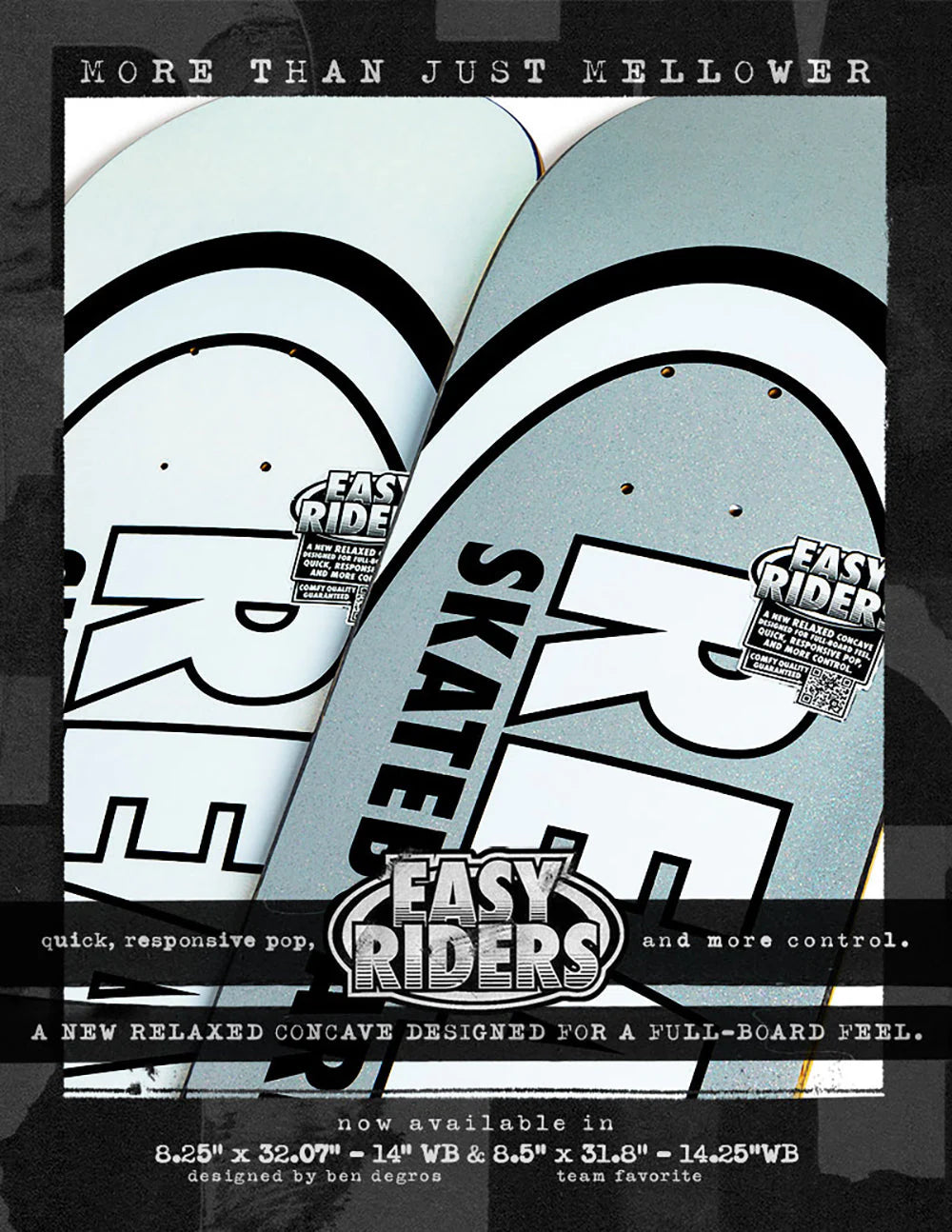 Real Easy Rider Oval Deck - 8.25"