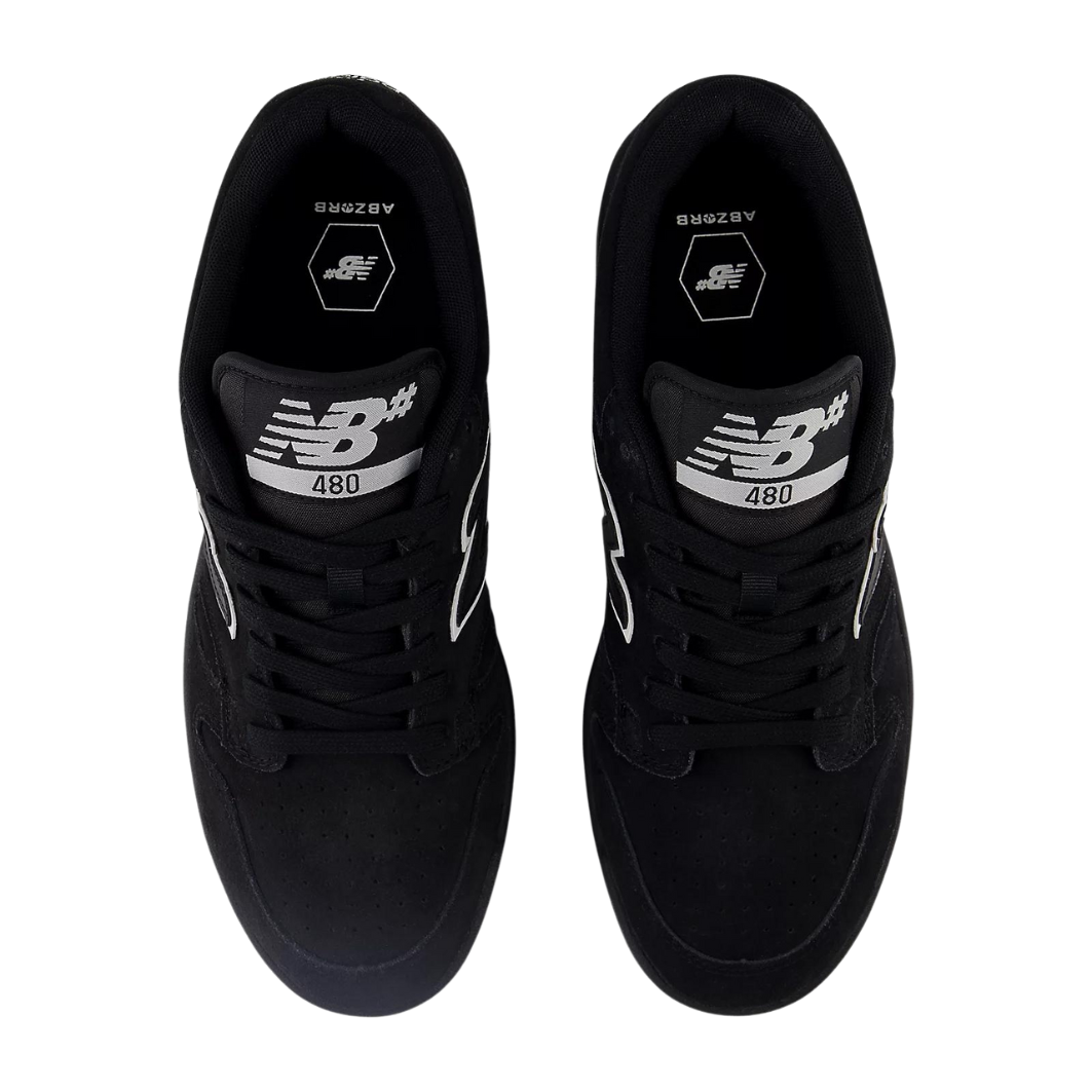 New Balance Numeric 480 - Black With White