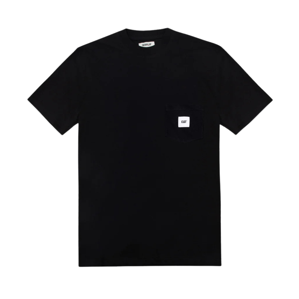 Cat WWR Essential Pocket Tee - Black
