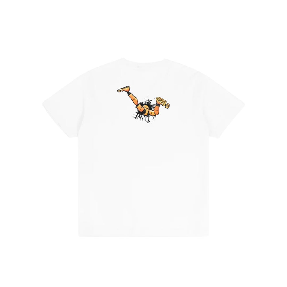Dime Crashed Logo T-shirt - Ash