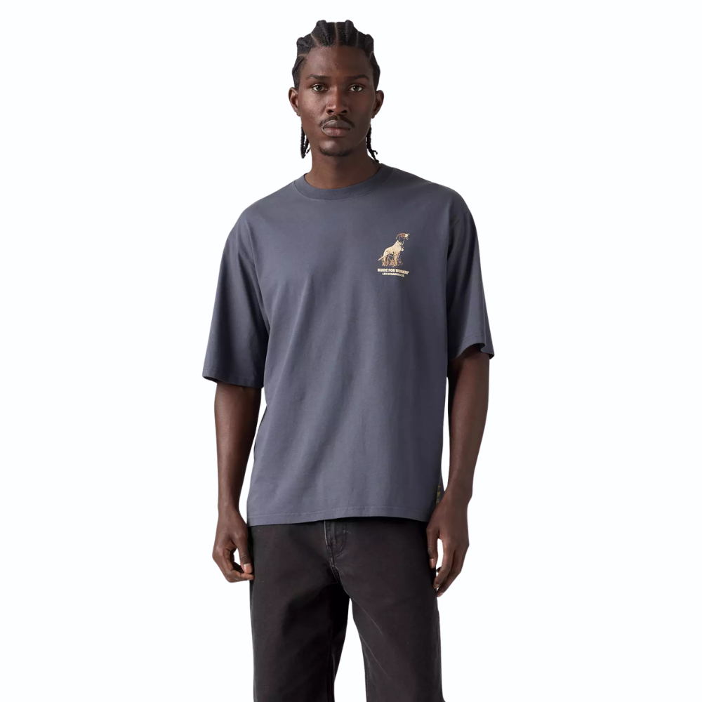 Levi's® Workwear "Made For Workin" T-Shirt - Periscope Grey