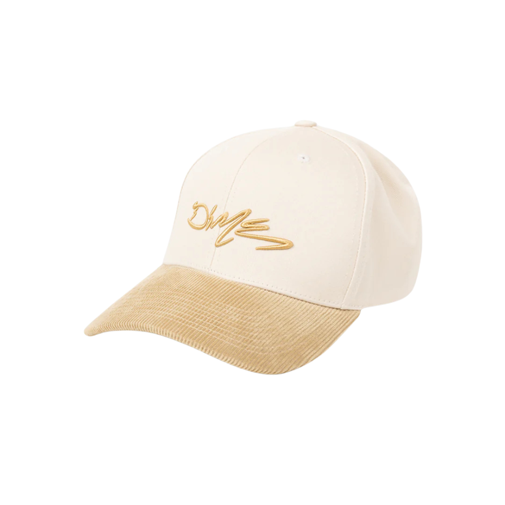 Dime Scribble Full Fit Cap - Cream