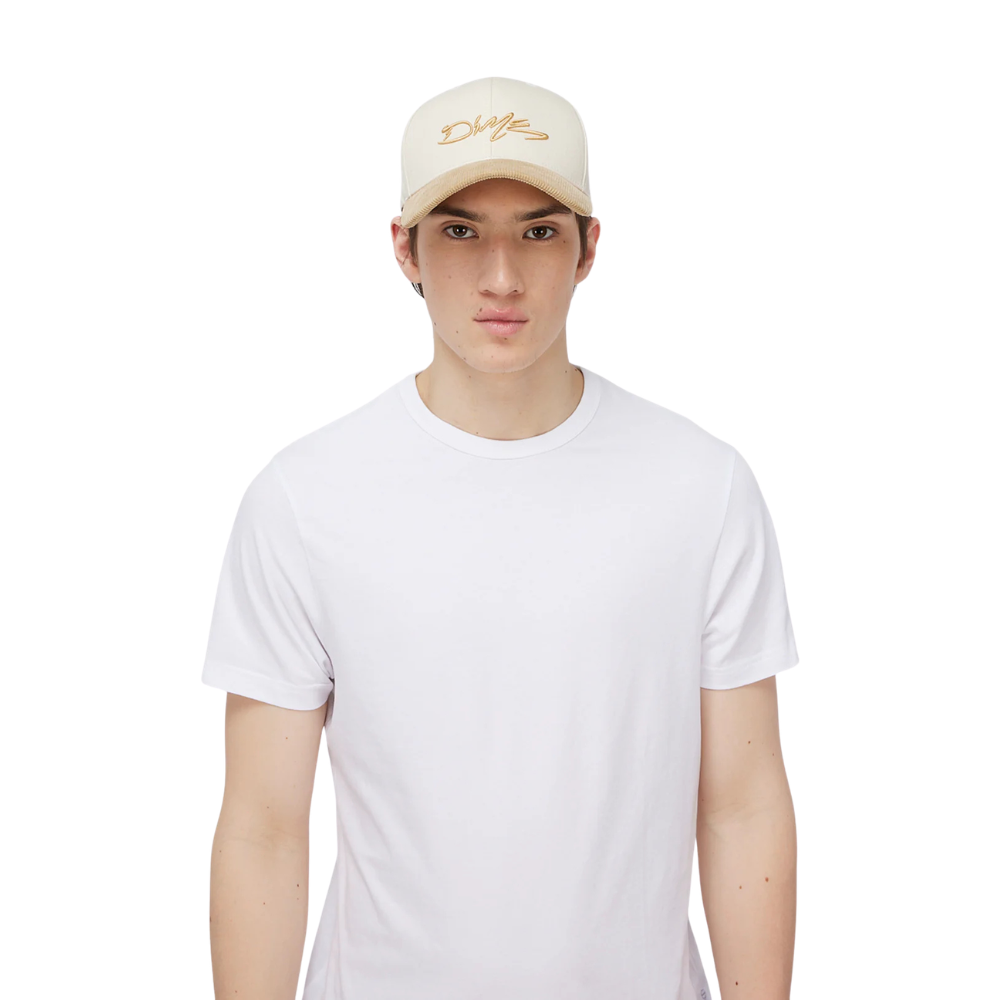 Dime Scribble Full Fit Cap - Cream