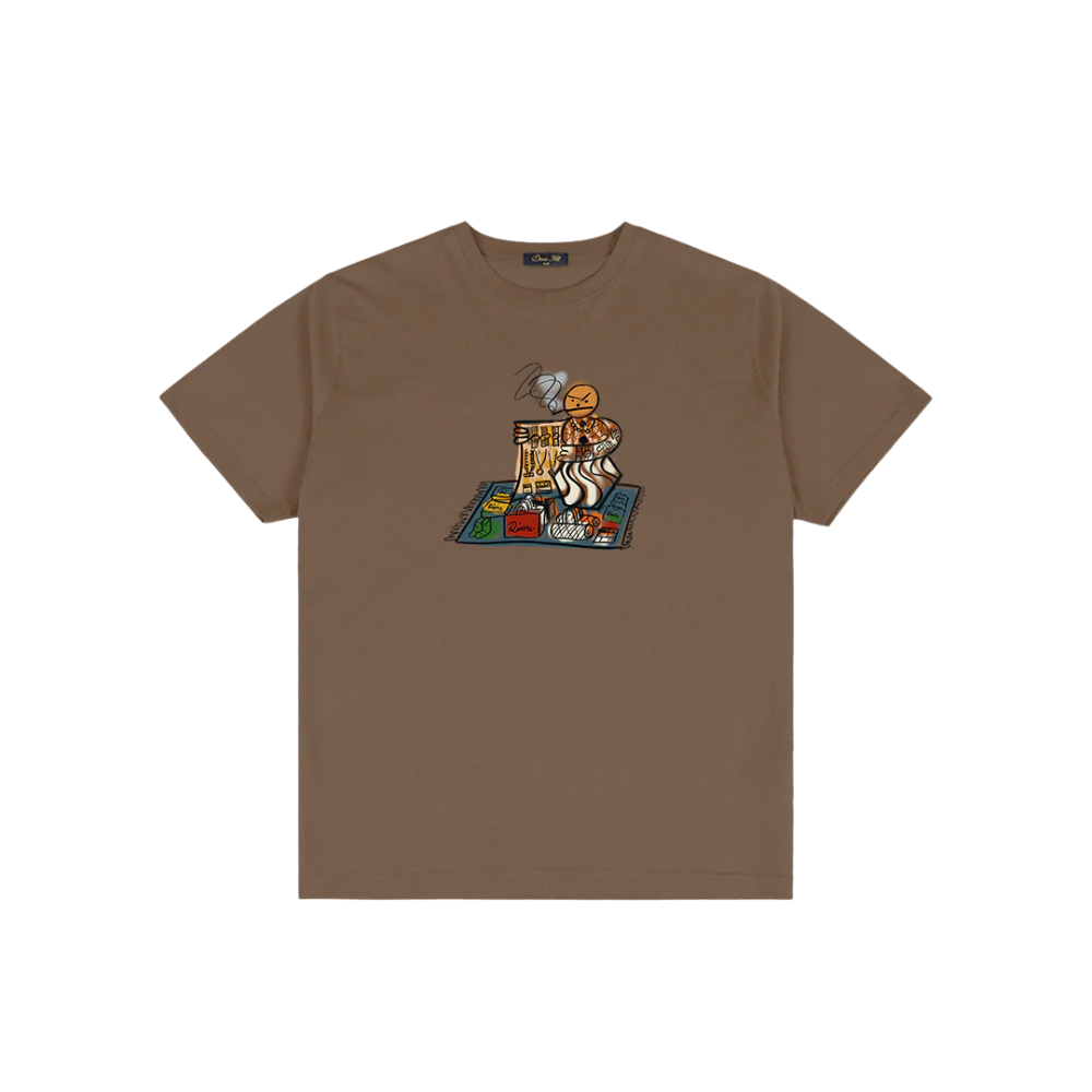 Dime Snackman Dealer T-shirt - Chocolate