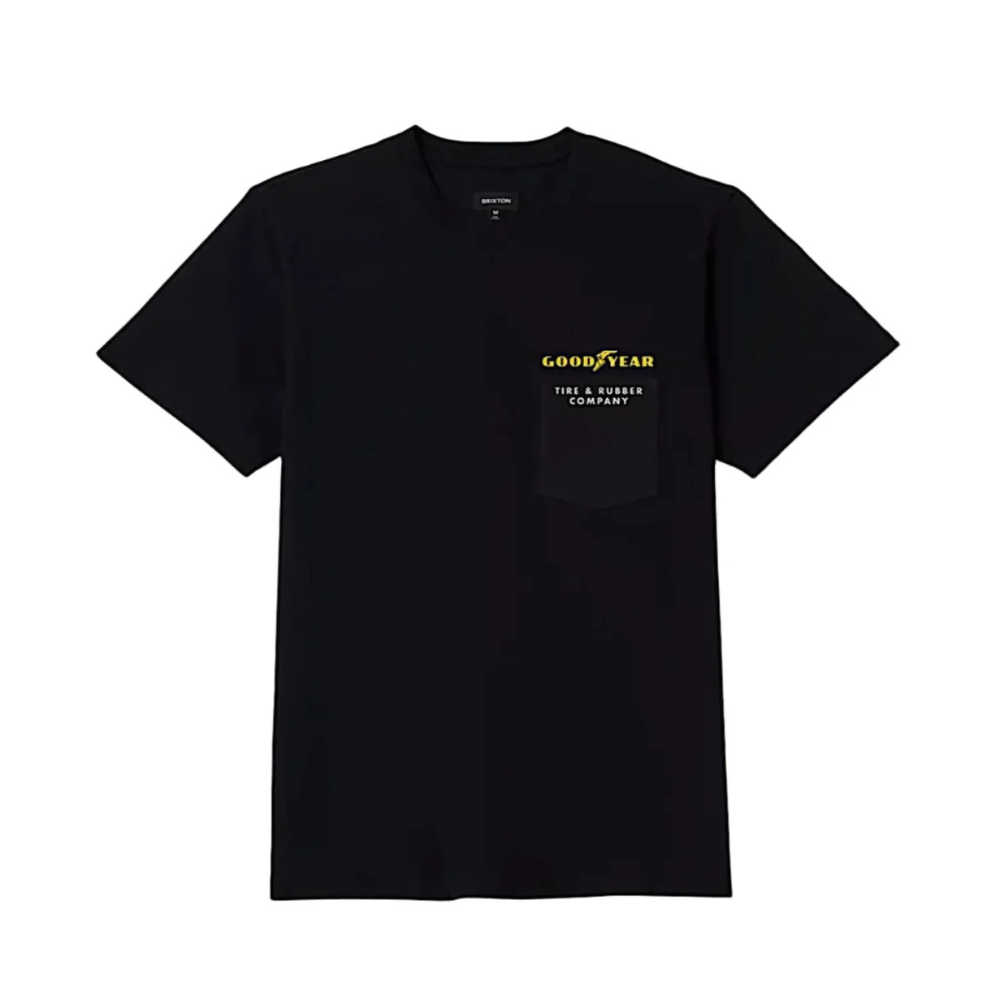 Brixton Goodyear Service Pocket T-Shirt - Black