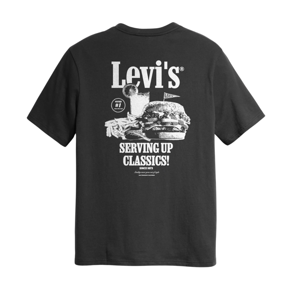 Levi's SS Relaxed Fit Tee - Print T-shirt - serving up classics 3 phantom jersey