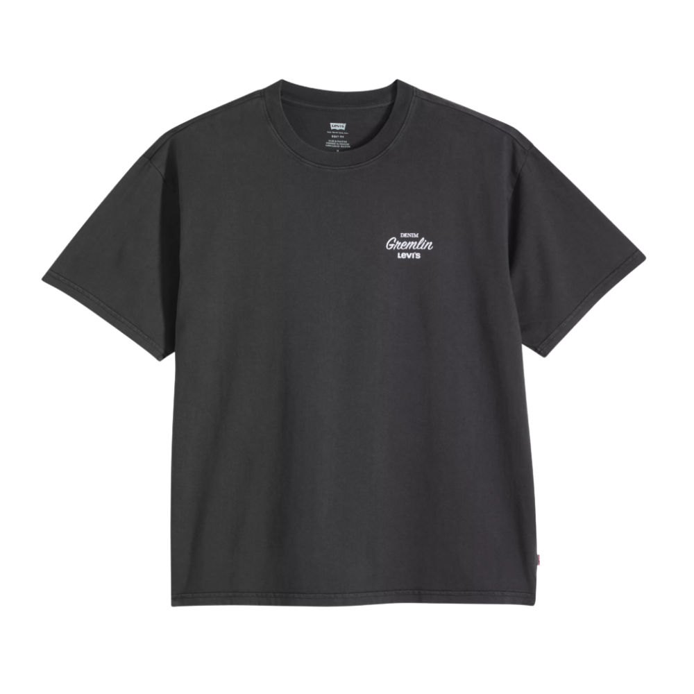 Levi's boxy tee Coastal Creative Denim Gremlin - Jet Black